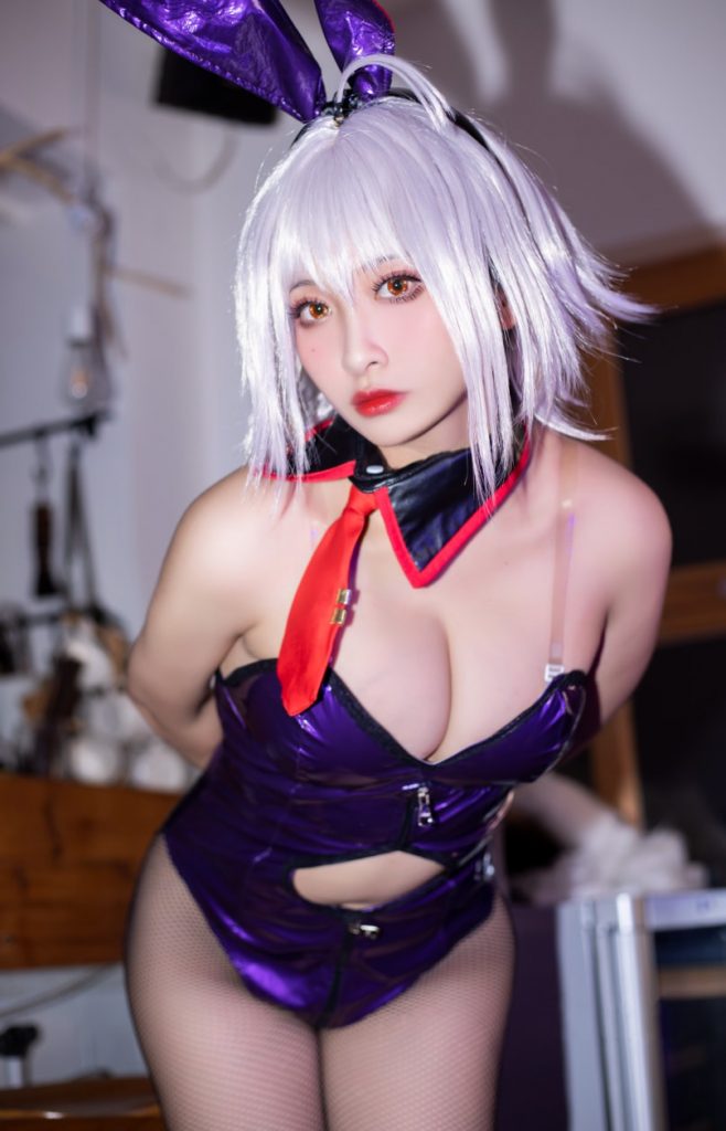 图片[2]-洛璃LoLiSAMA NO.76 FGO-黑贞兔子[42P1V-750MB]-蜜桃啵啵